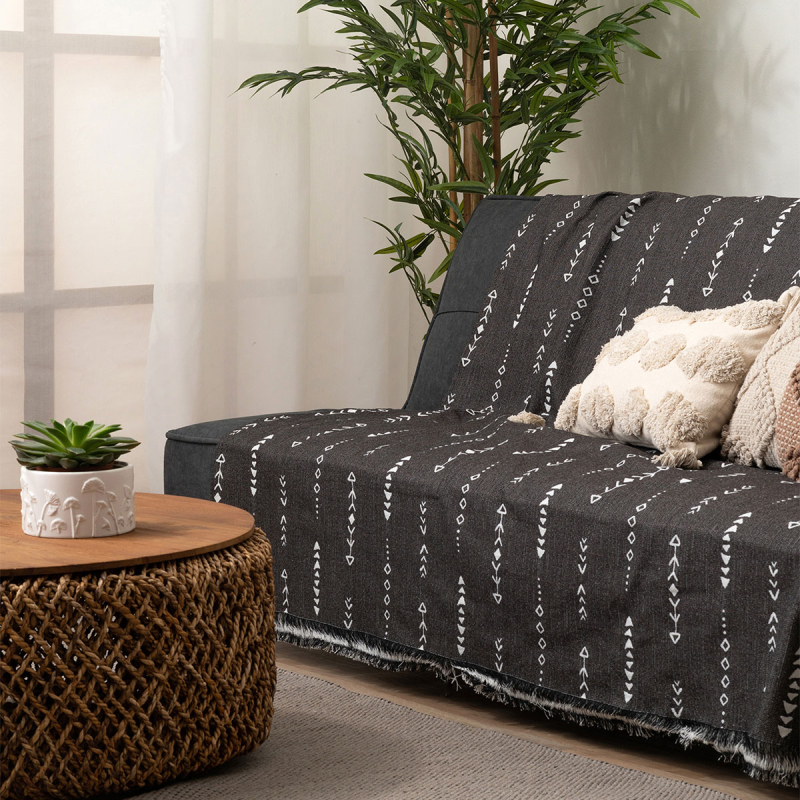 Ριχτάρι Καναπέ Τετραθέσιου (180x320) Palamaiki Velos Black