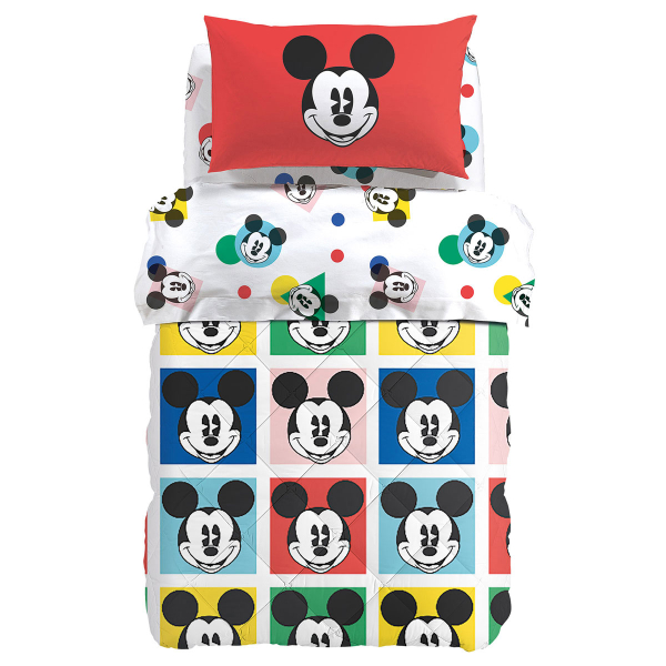 Πάπλωμα Μονό Palamaiki Disney Mickey Colors