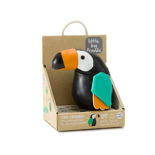 Κρεμαστό Παιχνίδι - Κουδουνίστρα (10.5x9.5x8) Baby To Love Ζαν Το Μικρό Τουκάν BTL303037