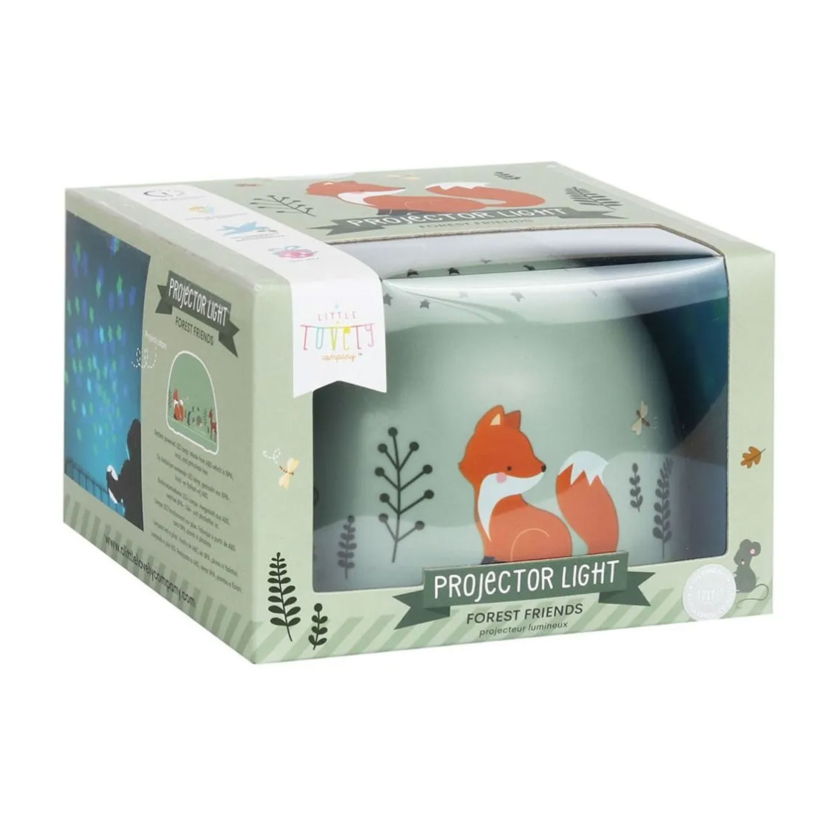 Προβολέας Α Little Lovely Company Forest Friends Plffmc18 Home Παιχνίδια Μόμπιλε Spitishop