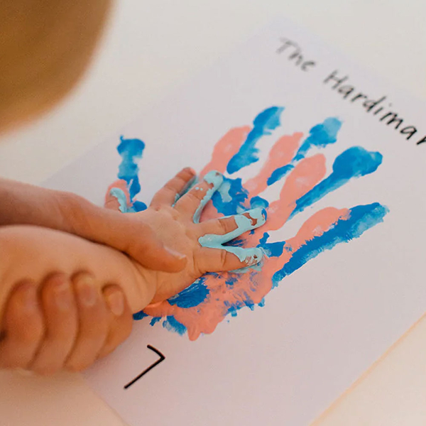 Κορνίζα Για Αποτύπωμα Χεριών Pearhead Our Family Handprint PH-P63024