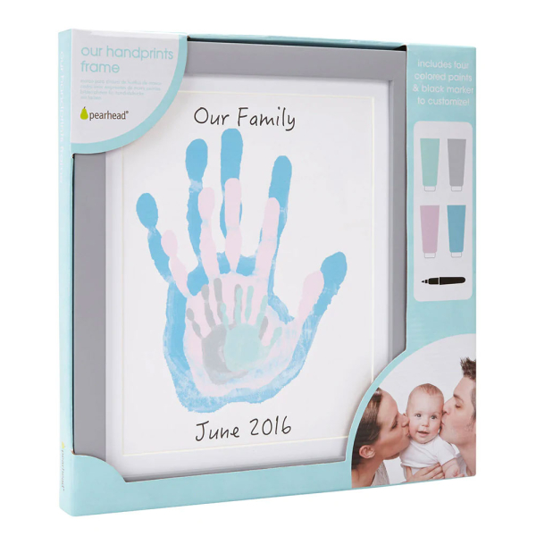 Κορνίζα Για Αποτύπωμα Χεριών Pearhead Our Family Handprint PH-P63024