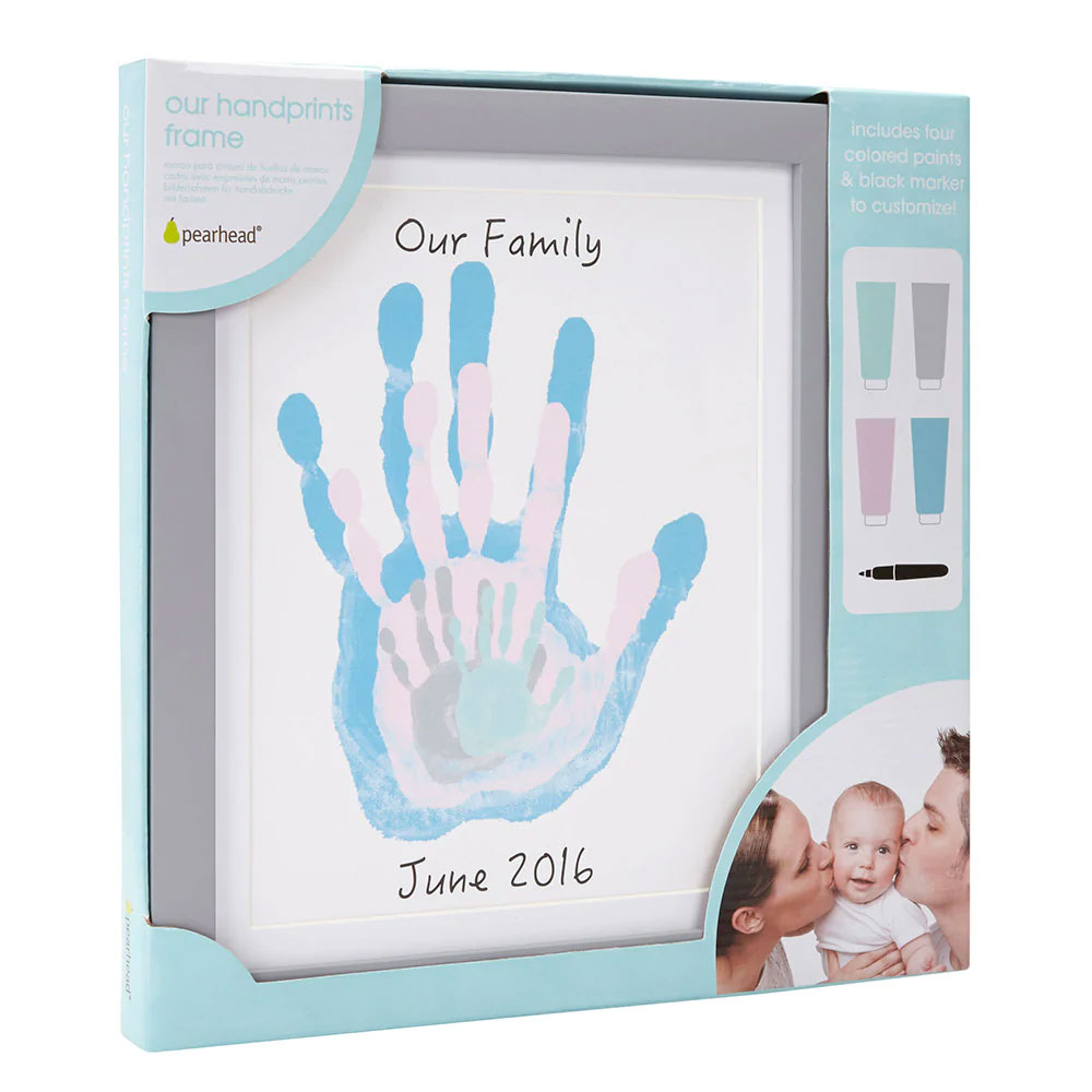 Κορνίζα Για Αποτύπωμα Χεριών Pearhead Our Family Handprint PH-P63024 φωτογραφία