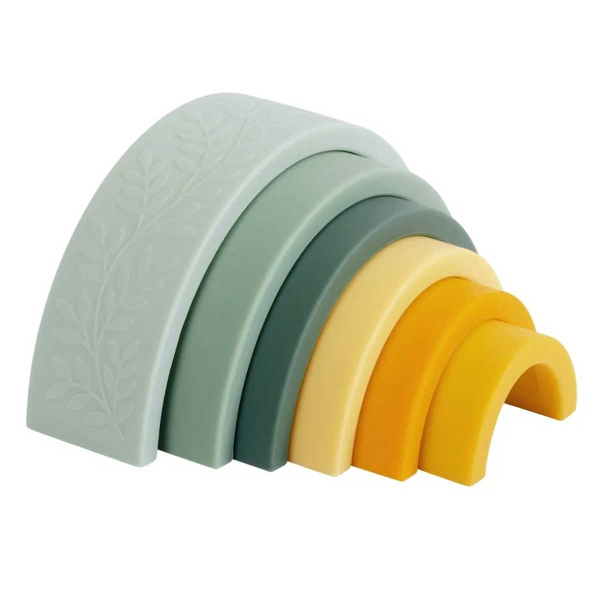 Πυραμίδα Στοίβαξης Α Little Lovely Company Rainbow Sage SISTSA02