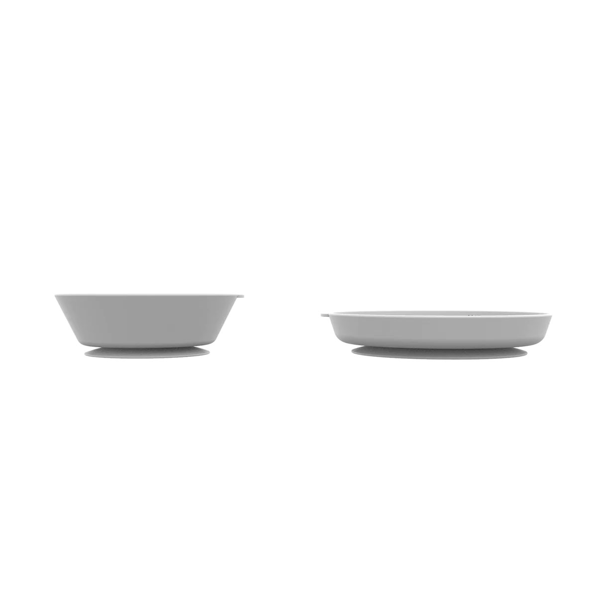 Παιδικό Σετ Φαγητού 2Τμχ Matchstick Monkey Plate Bowl Cool Grey Home Παιδικά Είδη & Αξεσουάρ Σερβιρίσματος Spitishop