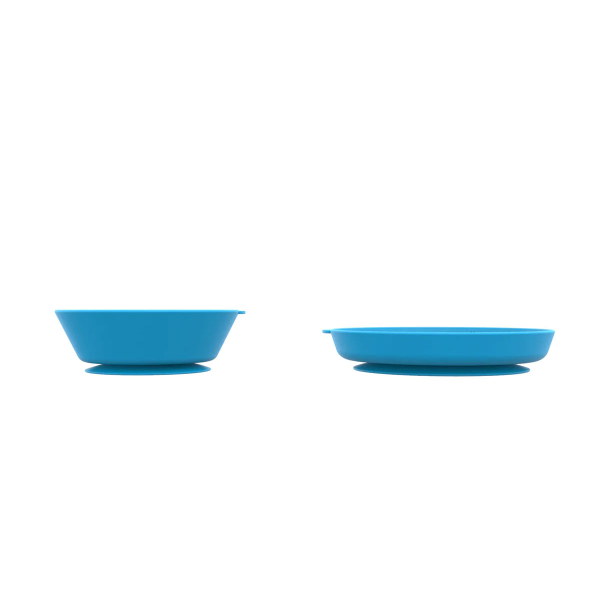 Παιδικό Σετ Φαγητού 2τμχ Matchstick Monkey Plate & Bowl Blue