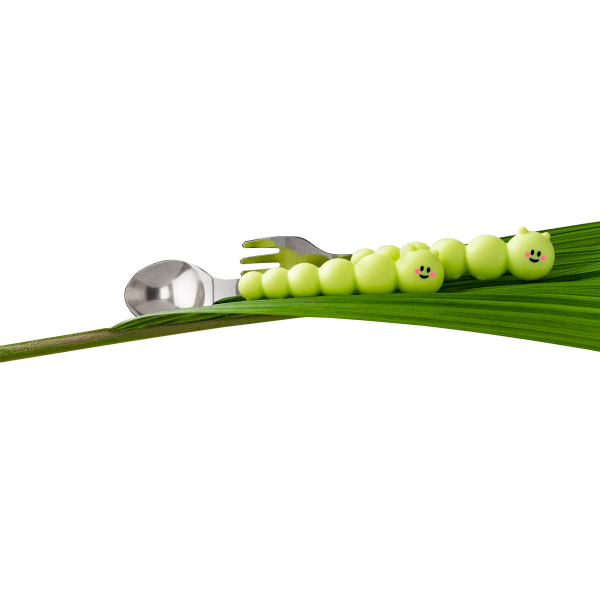 Κουτάλι + Πιρούνι (Σετ) Melii Caterpillar