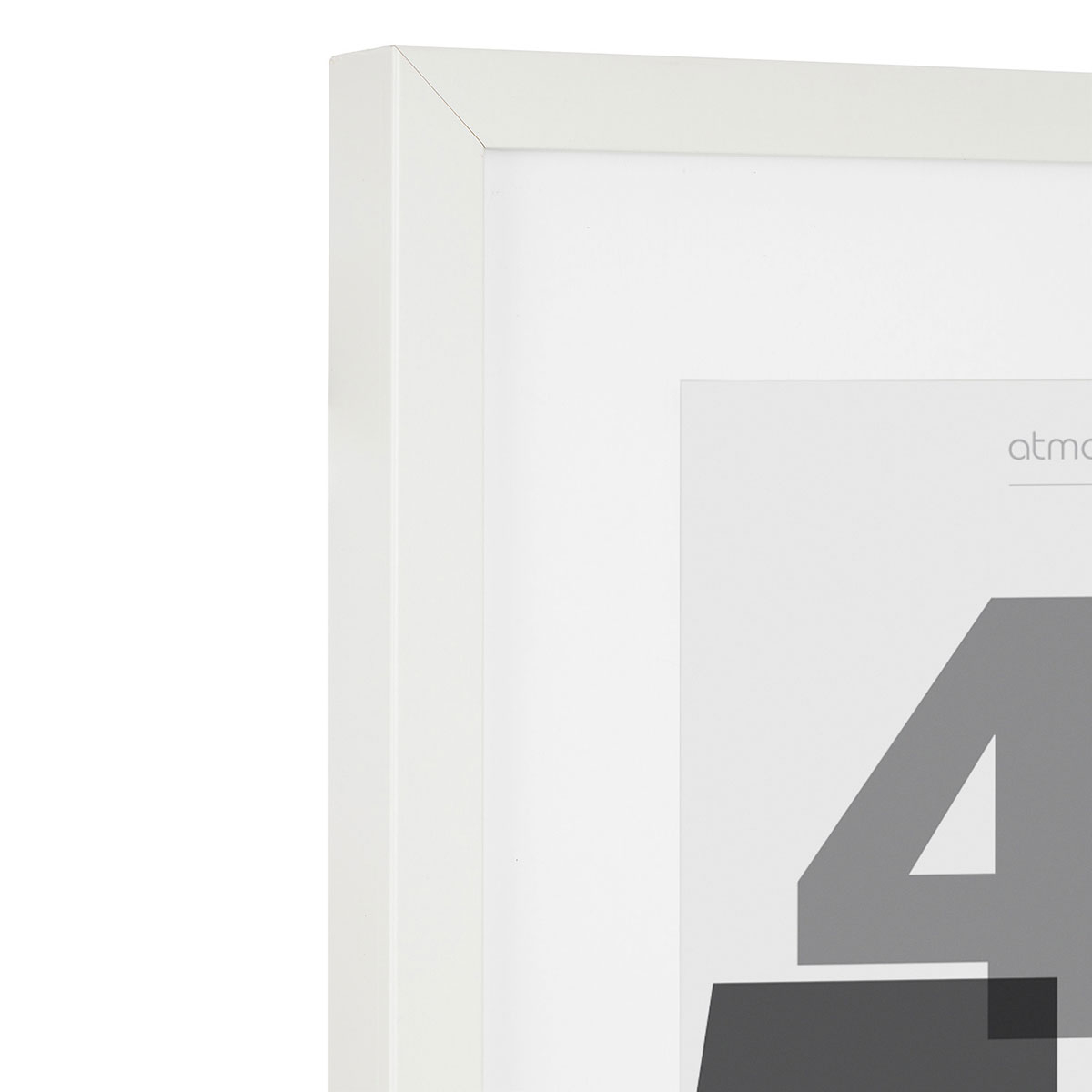 Κορνίζα (40X50) A-S White Frame 121160B Home Διακόσμηση Κορνίζες Spitishop
