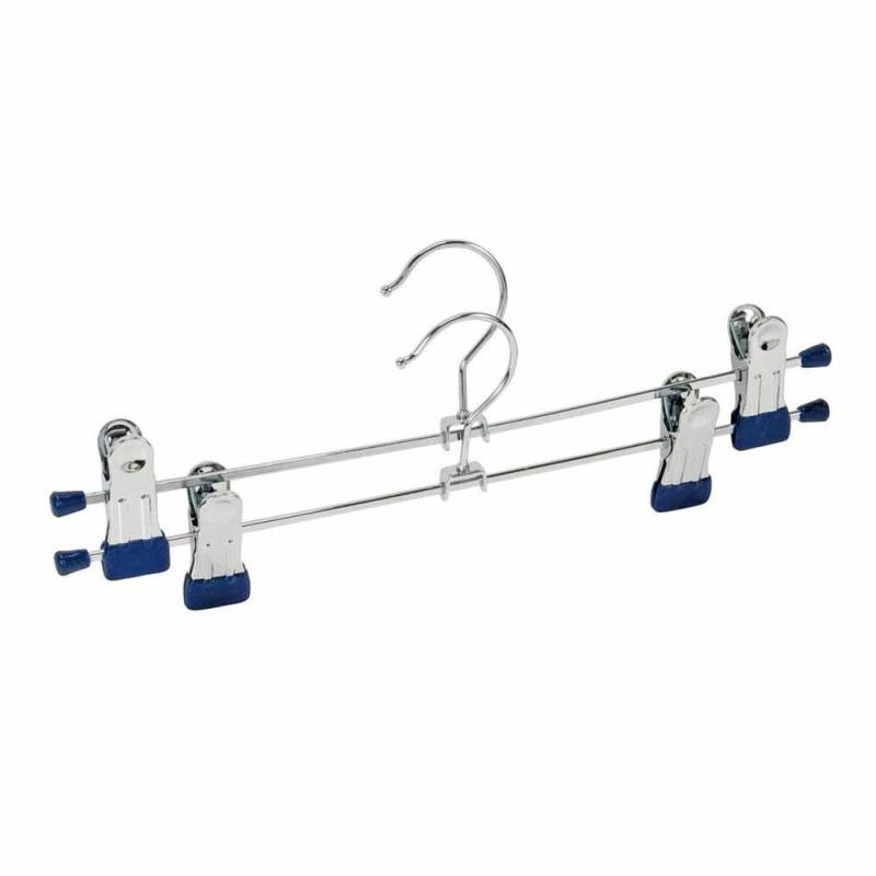 Κρεμάστρες Για Παντέλονια/Φούστες (Σετ 2τμχ) Wenko Snap 30cm 10501211100