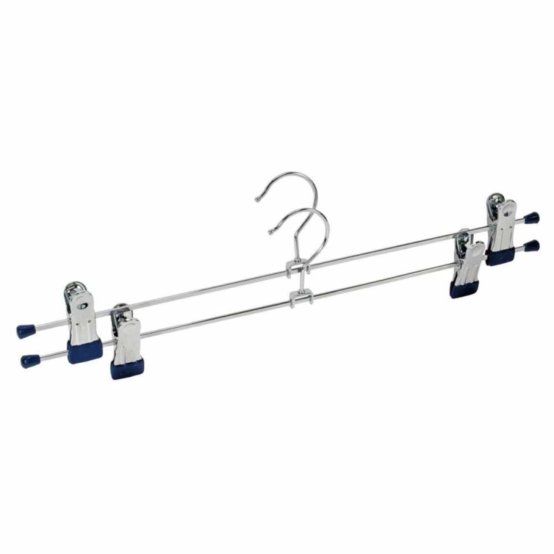 Κρεμάστρες Για Παντέλονια/Φούστες (Σετ 2τμχ) Wenko Snap 40cm 10530211100