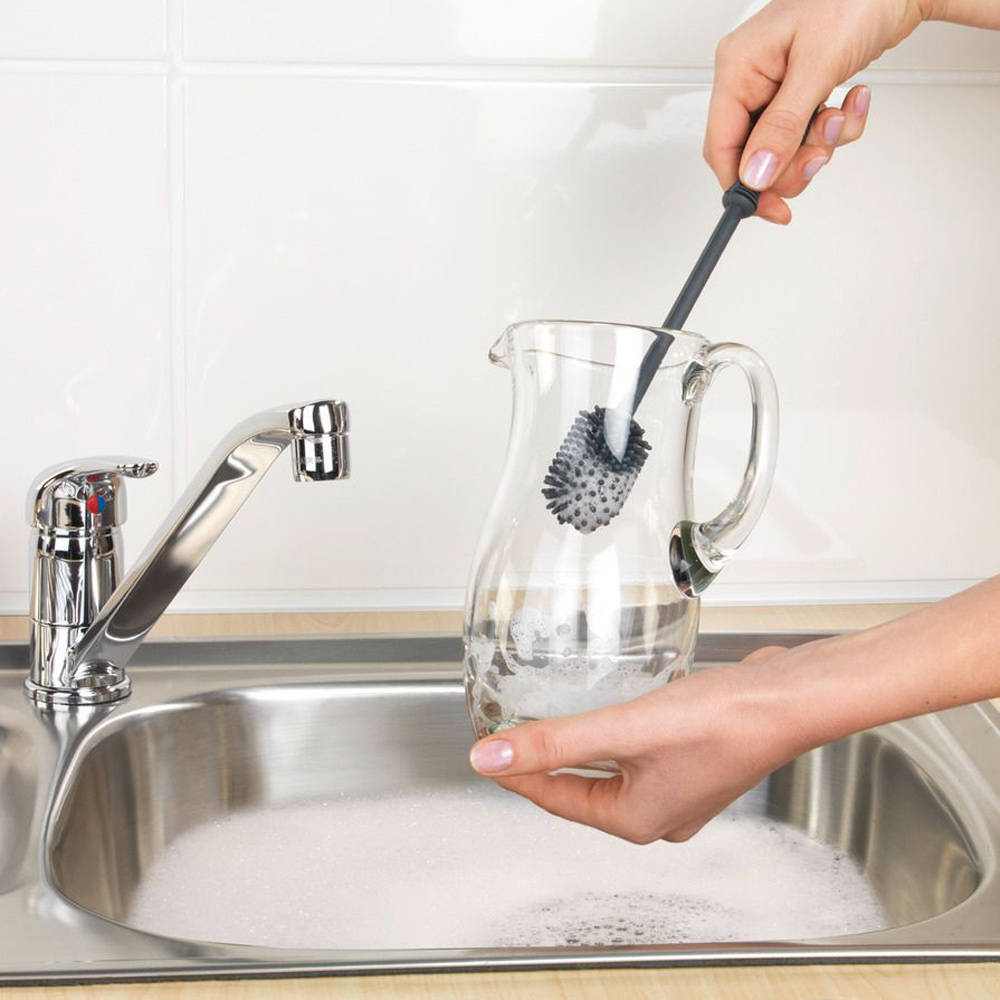 Βούρτσα Καθαρισμού Μπουκαλιών Σιλικόνης 25cm Wenko 54750100 φωτογραφία