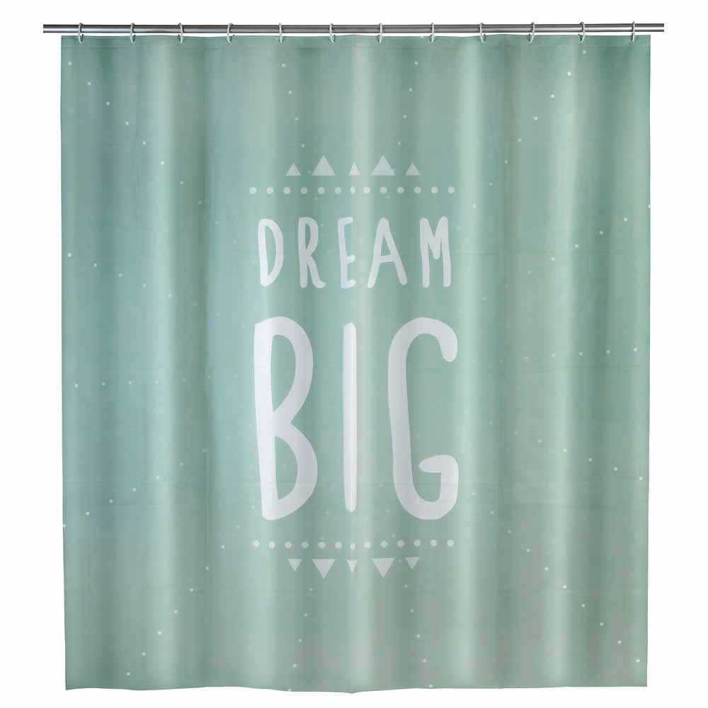 Κουρτίνα Μπάνιου Πλαστική (180×200) Με Κρίκους Wenko Dream Big 22488100