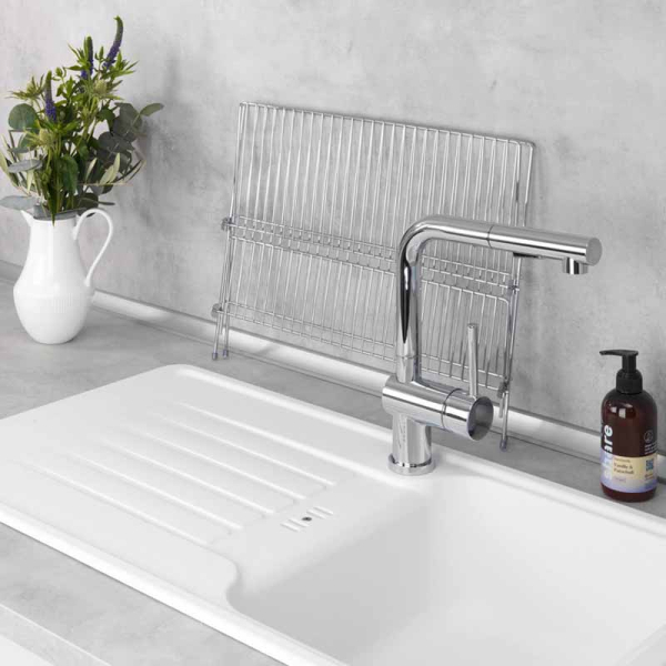 Πτυσσόμενο Στραγγιστήρι Πιάτων (47.5x33x22) Wenko Duo 2302100