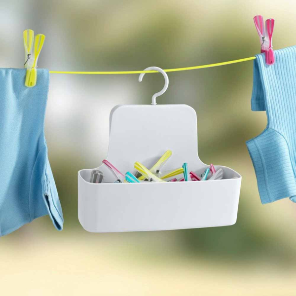 Κρεμαστό Καλάθι Αποθήκευσης (26x9x24) Wenko Barcelona White 23961100