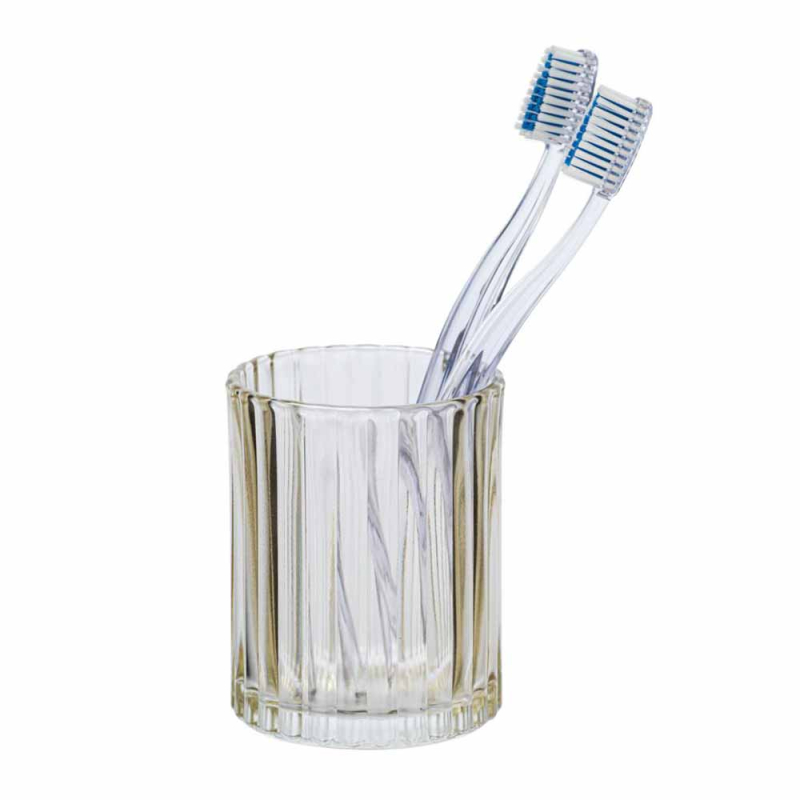 Ποτηροθήκη Μπάνιου Wenko Vetro Brown 24388100