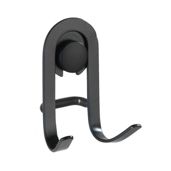 Κρεμαστράκια Τοίχου (Σετ 2τμχ) Wenko Classic Plus Black 23873100