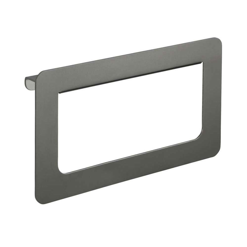 Κρεμάστρα - Κρίκος για Πετσέτα (27X8X16) Wenko Montella Anthracite 23898100 Home Οργάνωση & Αποθήκευση Κρεμάστρες Γαντζάκια Κρεμαστράκια Τοίχου 