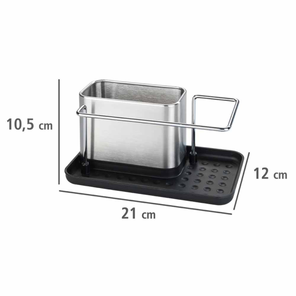 Θήκη Για Δοχείο Υγρού Πιάτων + Για Σφουγγάρι Wenko Orio 54709100