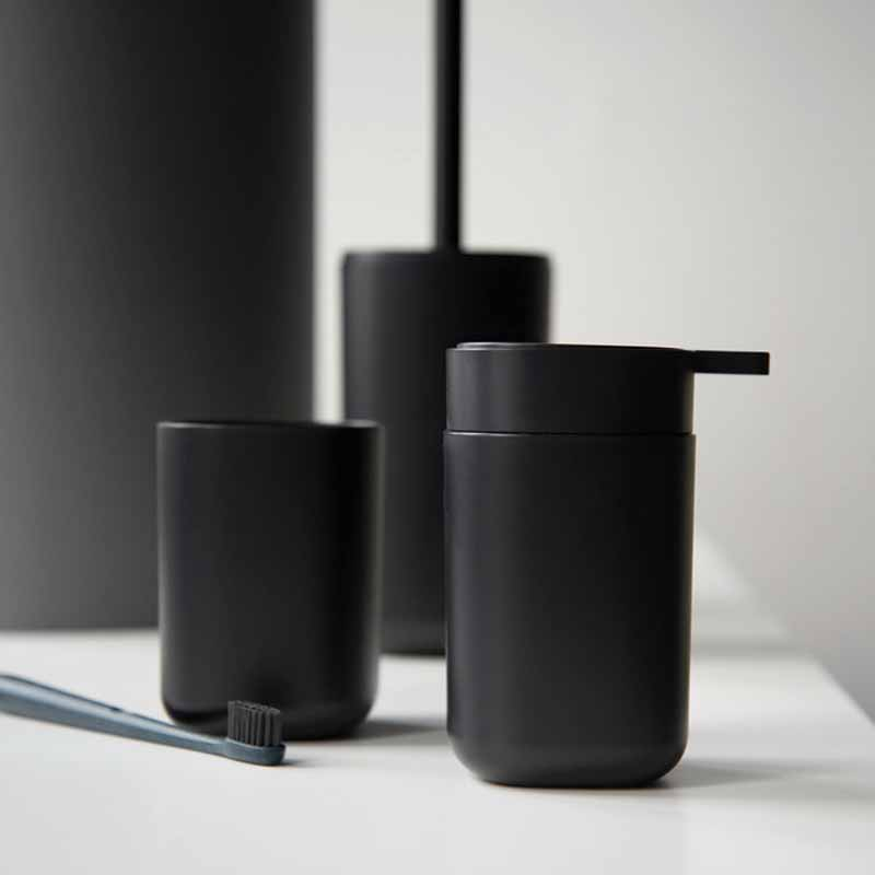 Dispenser Μπάνιου 350Ml Wenko Davos Black 24832100 Home Μπάνιο Αξεσουάρ Spitishop