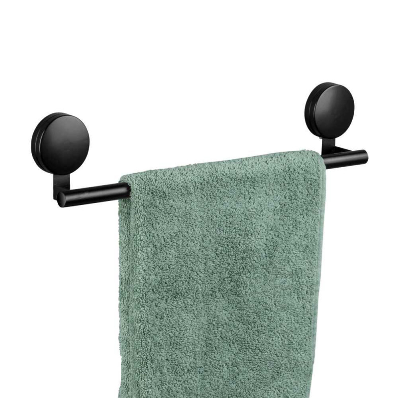 Κρεμάστρα Μπάνιου Για Πετσέτες (41.5x5x9) Wenko Pavia Black 24959100