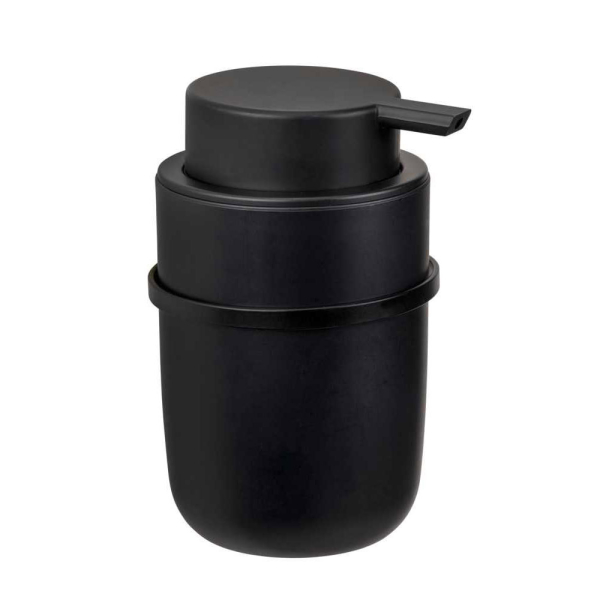 Dispenser Μπάνιου Τοίχου 250ml (8x13x10) Wenko Carpino Black 25347100