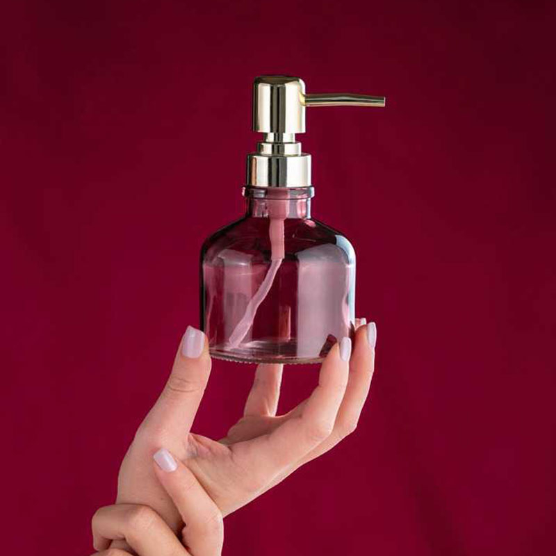 Dispenser Μπάνιου 200ml (Φ8x14) Wenko Atessa Old Rose 25341100