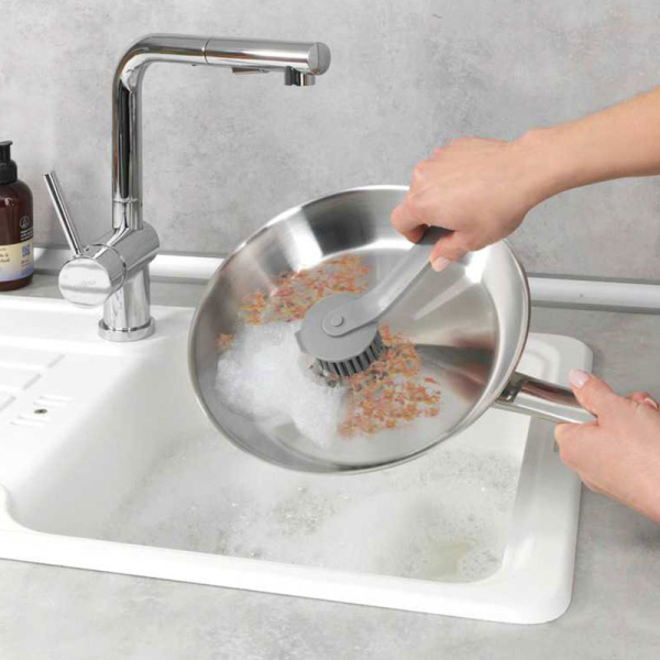 Βούρτσα Καθαρισμού Για Πιάτα 21εκ. Wenko Simo Grey 54756100