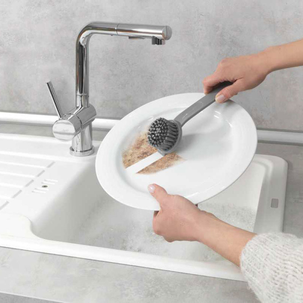 Βούρτσα Καθαρισμού Για Πιάτα 21εκ. Wenko Simo Grey 54756100