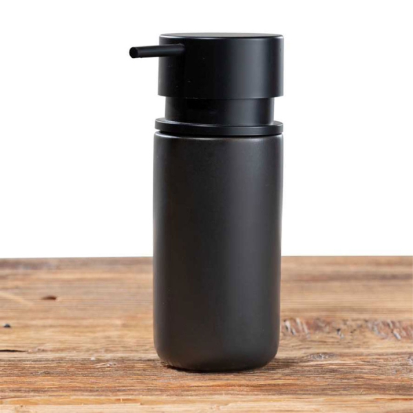 Δοχείο Υγρού Πιάτων (Φ6.2x16.5) Wenko Silo Black 55035100