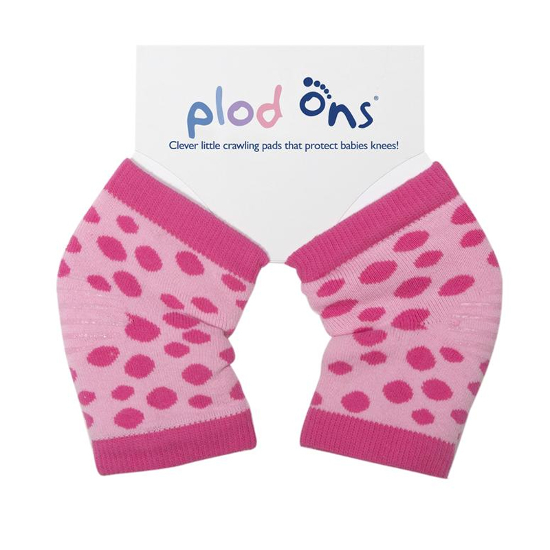 Επιγονατίδες Για Μωρά Sock Ons Plod Ons Pink Print 233211
