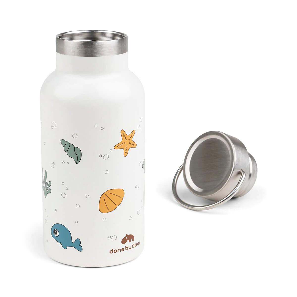 Παγούρι - Θερμός 350Ml Done By Deer Sea Friends Br77034 Beige Home Παιδικά Είδη Φαγητού & Αξεσουάρ Σερβιρίσματος Spitishop