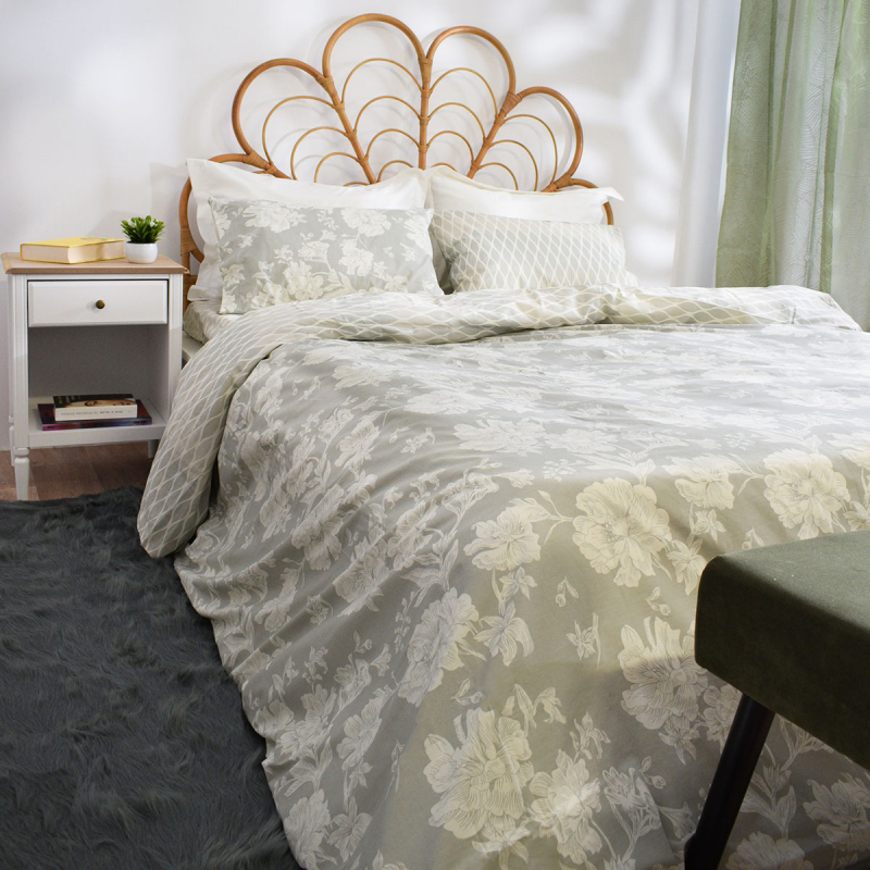 Σεντόνια Υπέρδιπλα (Σετ) Ravelia Mazzo Grey