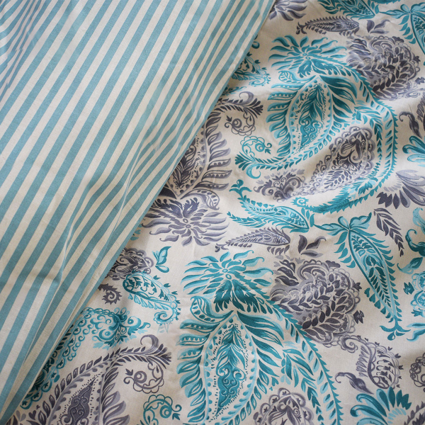 Σεντόνια Μονά (Σετ) Ravelia Dolce Petrol