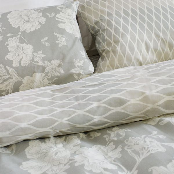 Σεντόνια Μονά (Σετ) Ravelia Mazzo Grey