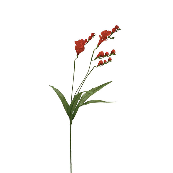 Τεχνητό Λουλούδι 74εκ. Marhome 00-00-3220 Red