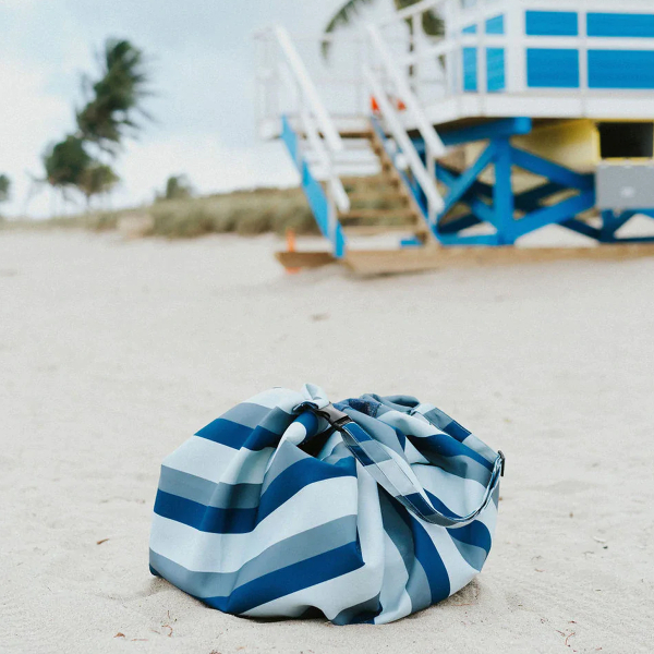 Σάκος/Στρώμα Παιχνιδιού Play&Go Outdoor Blue/Green Stripes