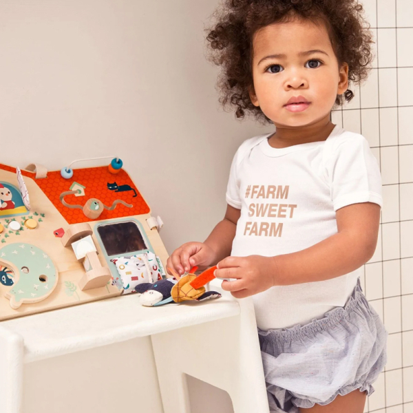 Ξύλινο Παιχνίδι Δραστηριότητας Lilliputiens Φάρμα LΙ83179