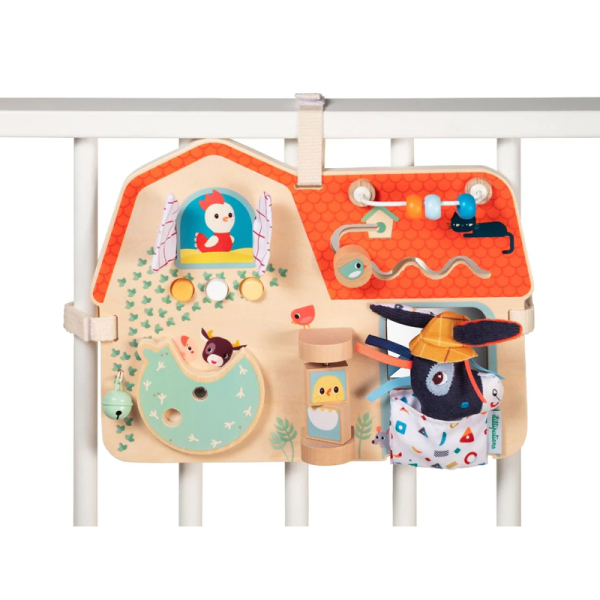 Ξύλινο Παιχνίδι Δραστηριότητας Lilliputiens Φάρμα LΙ83179