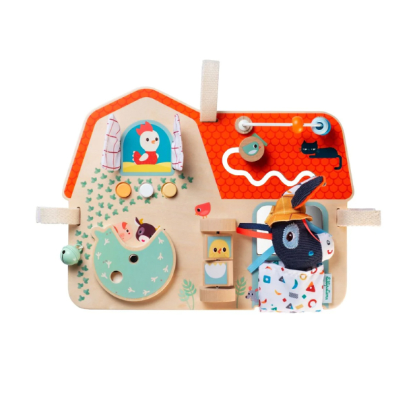 Ξύλινο Παιχνίδι Δραστηριότητας Lilliputiens Φάρμα LΙ83179