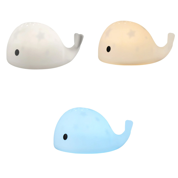 Παιδικό Φωτάκι Νυκτός LED & Προβολέας Flow Moby FL1785027