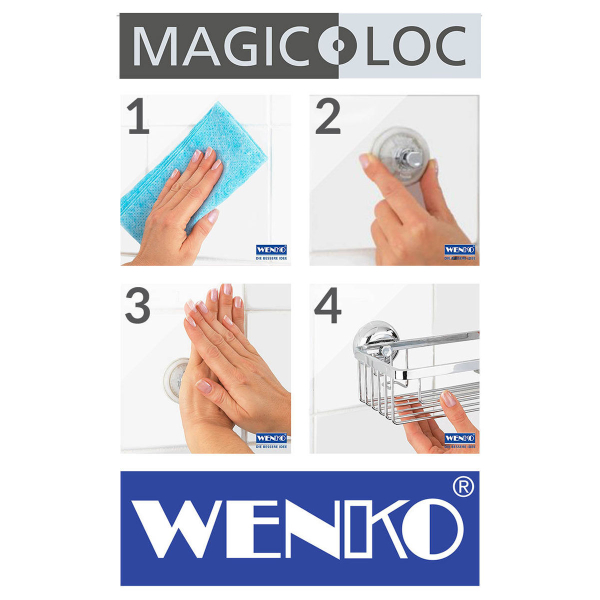 Στήριγμα Για Τηλέφωνο Μπάνιου (6x9x8) Wenko Fiorina 20619100