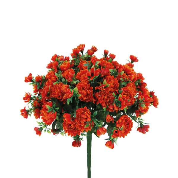 Τεχνητό Μπουκέτο Λουλουδιών 34εκ. Marhome 00-00-05-36 Orange