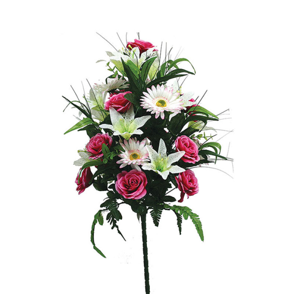 Διακοσμητικό Μπουκέτο Λουλουδιών 65εκ. Marhome 00-00-17560-40-2