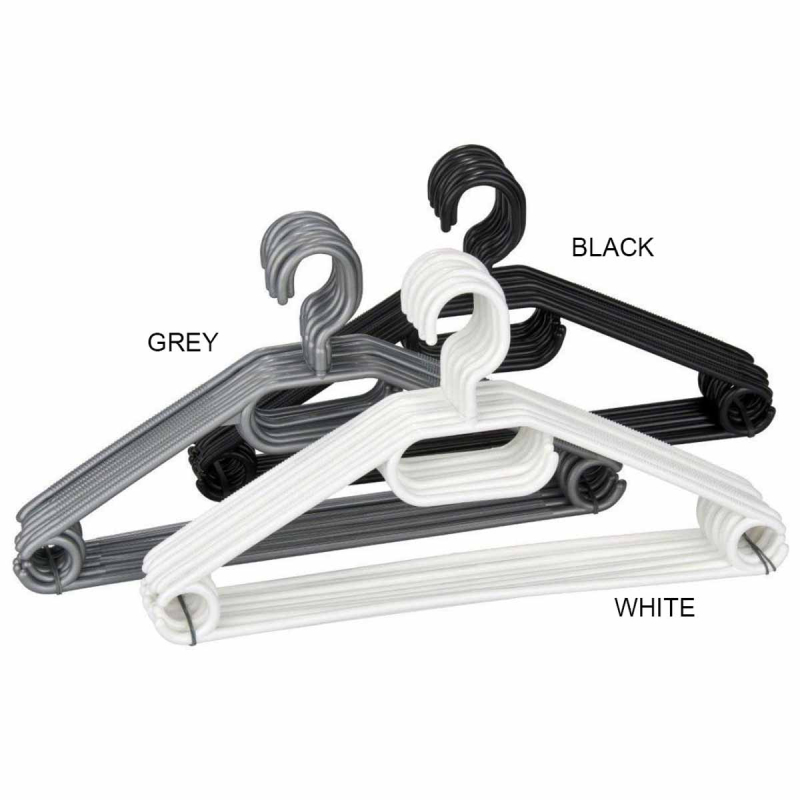 Κρεμάστρες Ρούχων (Σετ 10τμχ) Wenko Easy 140840100