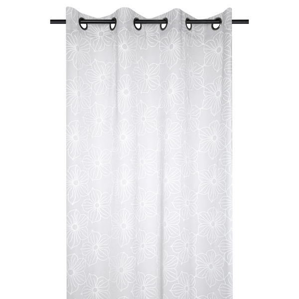 Κουρτίνα (140x260) Με Τρουκς S-F Ivanna Blanc R6C110001VL