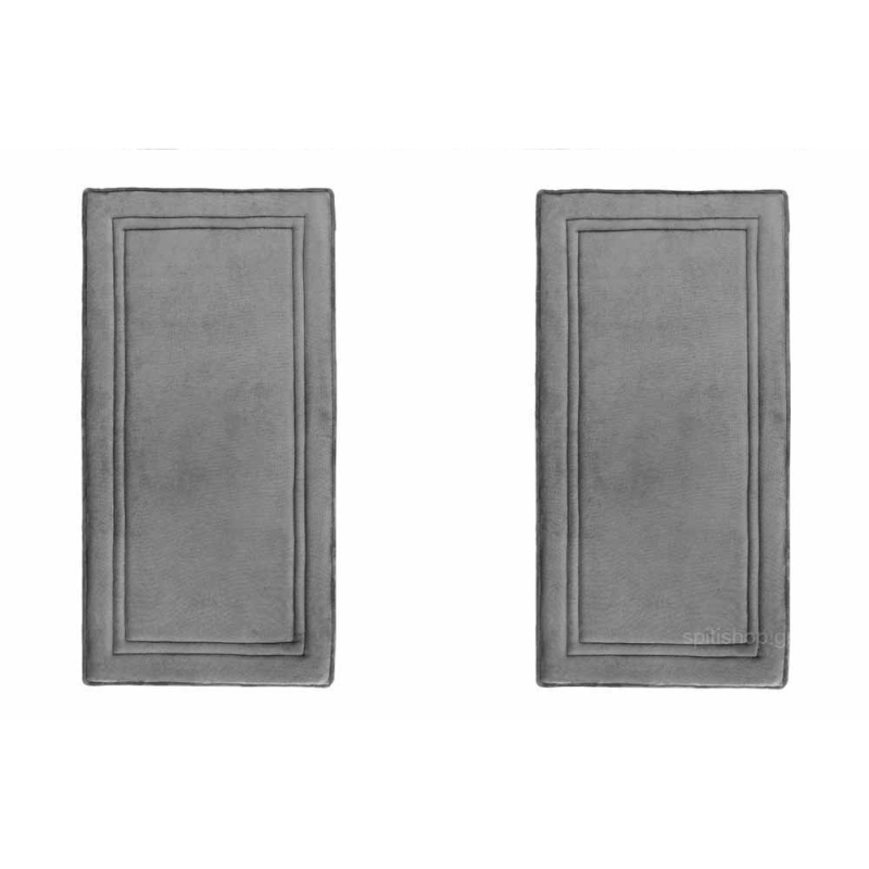 Χαλιά Κρεβατοκάμαρας (Σετ 2τμχ) Guy Laroche Softy Charcoal