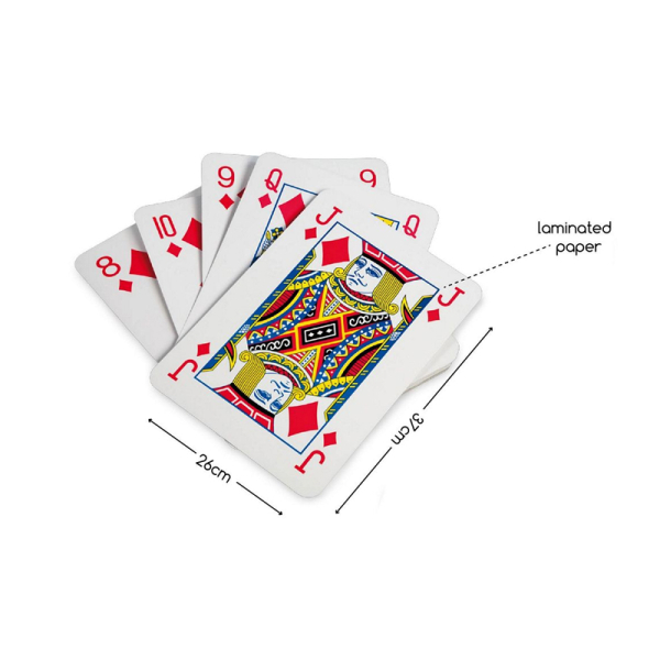 Παιχνίδι Δραστηριότητας Bs Toys Γιγάντια Τράπουλα