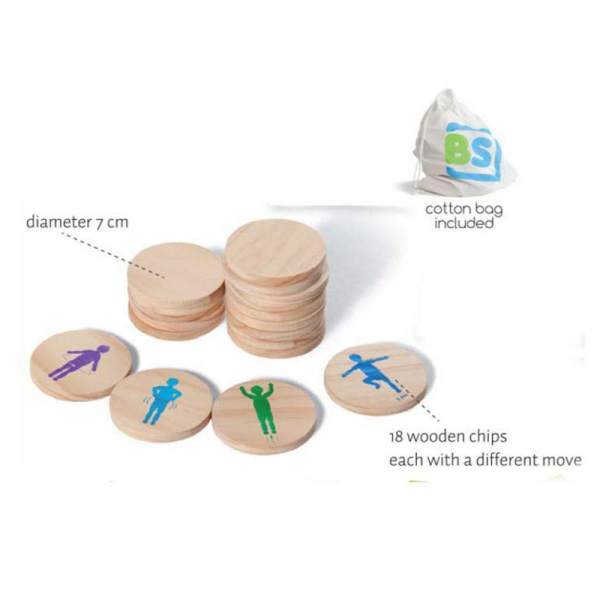 Ξύλινο Παιχνίδι Bs Toys Moves!