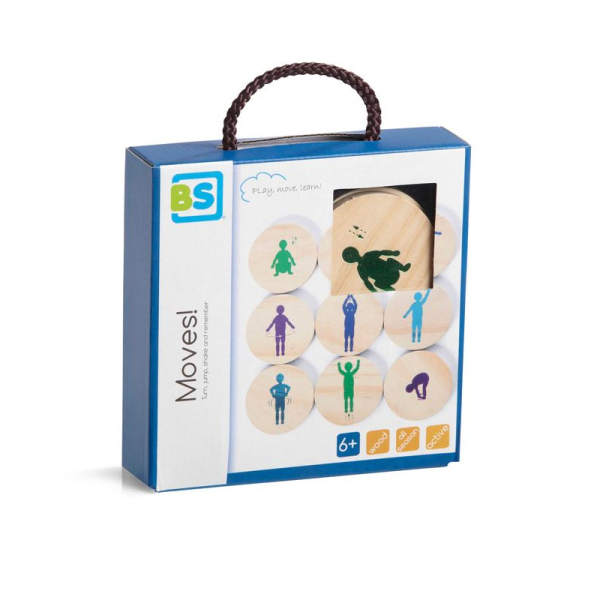 Ξύλινο Παιχνίδι Bs Toys Moves!