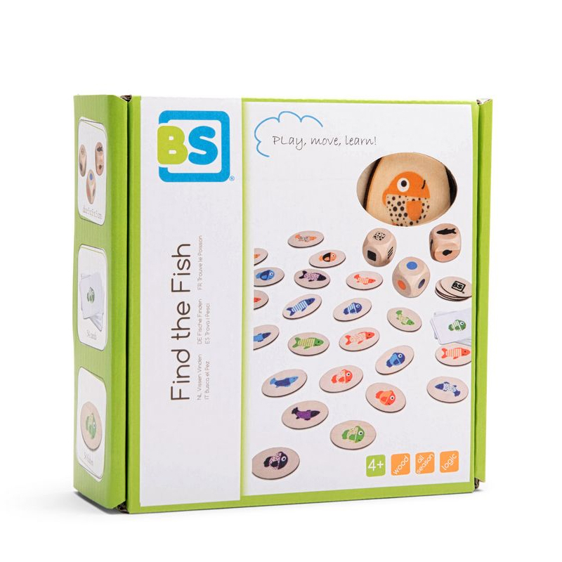 Επιτραπέζιο Παιχνίδι Bs Toys Βρες το Ψαράκι Home Παιχνίδια Επιτραπέζια - Εκπαιδευτικά Spitishop